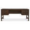 Windsor Desk Dark Brown, by Moe's Home, 72" width x 30" height x 30" depth thumbnail 1