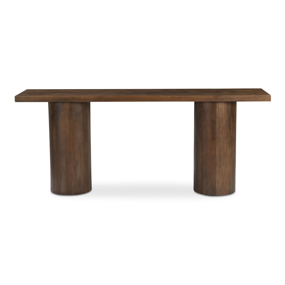 Hadley Console Table Warm Brown, by Moe's Home, 80" width x 33" height x 18" depth View 1