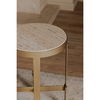 Holli Side Table Travertine, Side & End Table by Moe's Home, 16" width x 23" height x 16" depth thumbnail 8