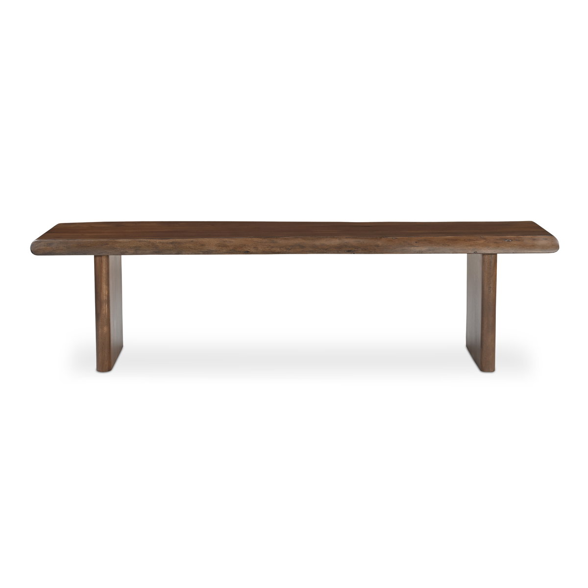 Lila Dining Bench Large Brown, Benche by Moe's Home, 89" width x 18" height x 17" depth View 1