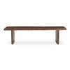 Lila Dining Bench Large Brown, Benche by Moe's Home, 89" width x 18" height x 17" depth thumbnail 1