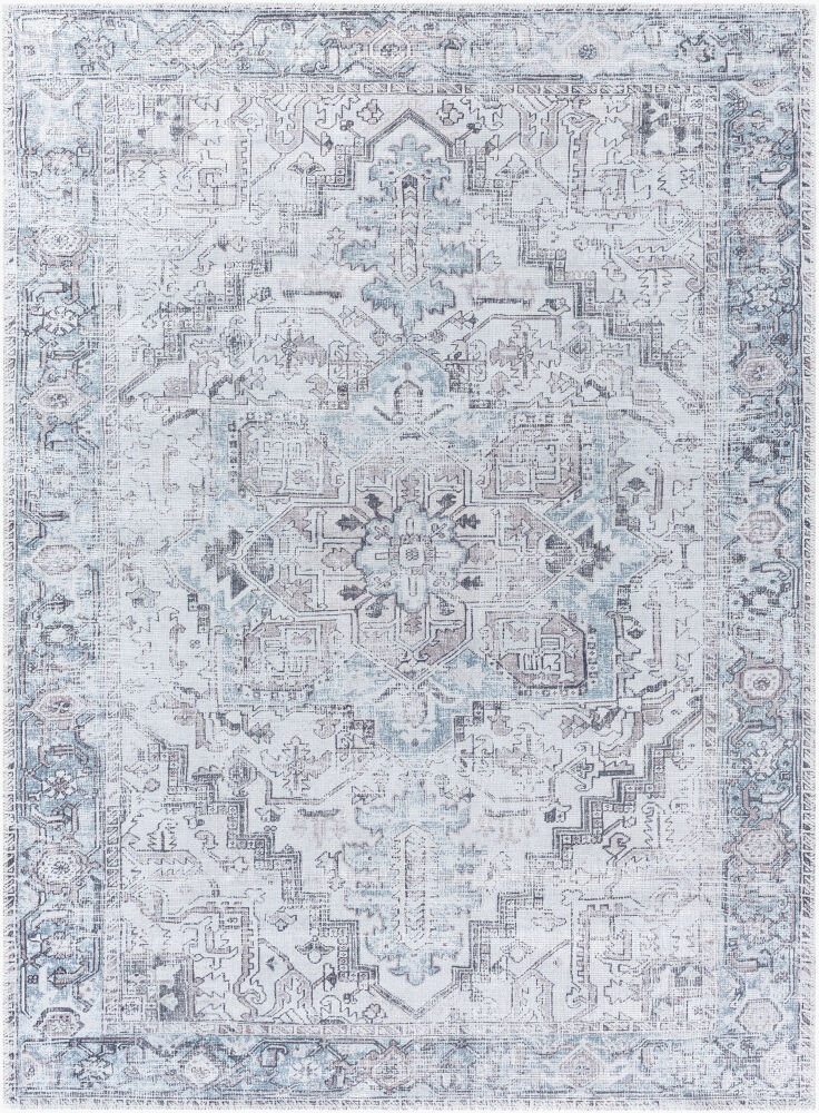 Embrace Machine Woven Rug, by Surya, 1'3.75" length x 1'3.75" width
