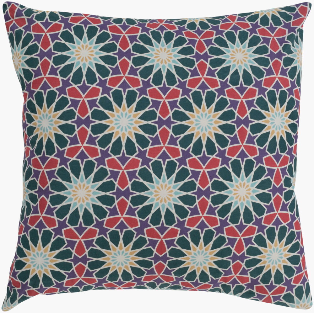 Francesco Accent Pillow, Decorative Pillow by Surya, 18" length x 18" width