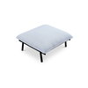 Morgan Outdoor Ottoman White, by Moe's Home, 29.1" width x 14.6" height x 26.8" depth thumbnail 2