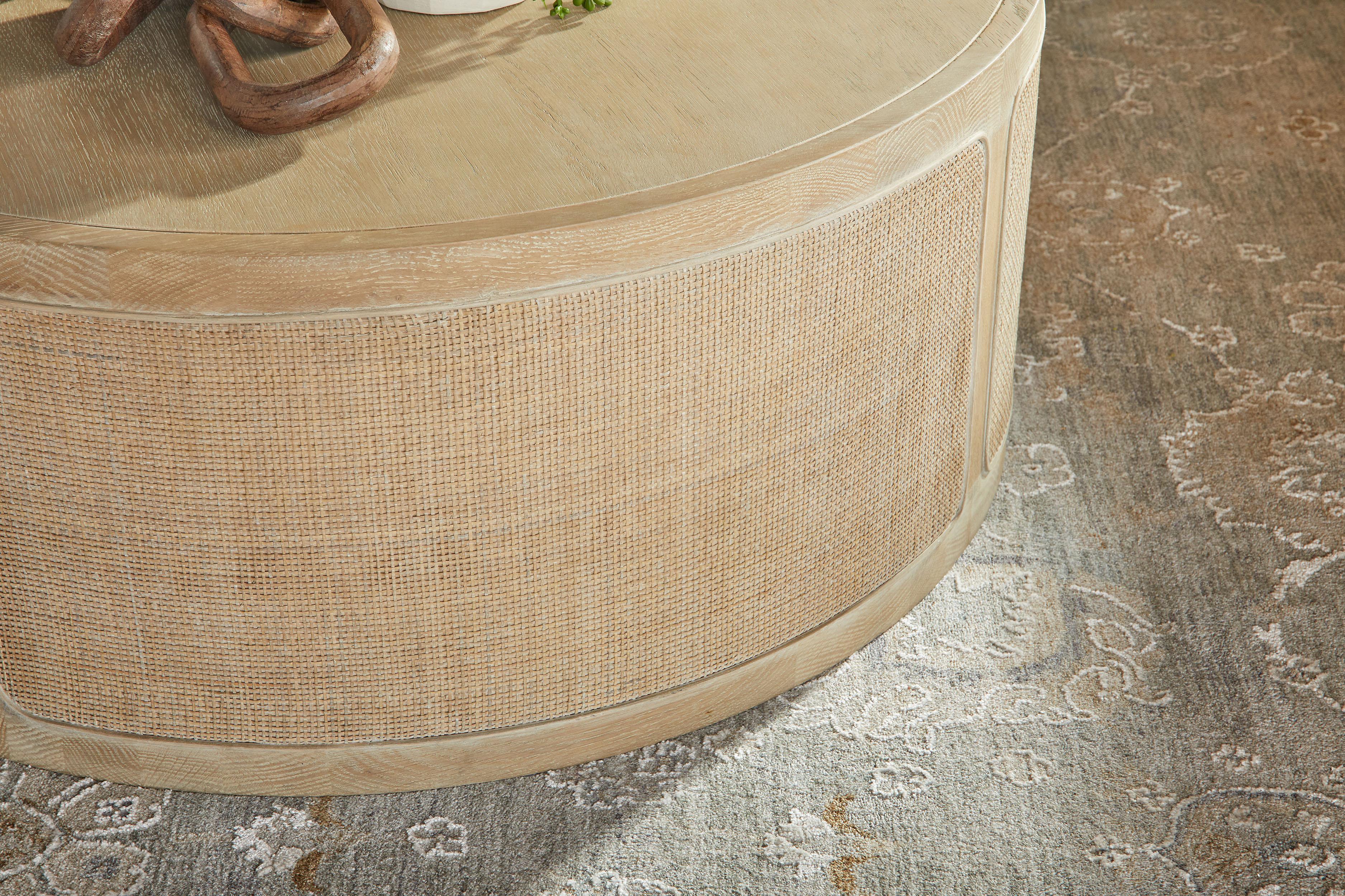 Cane Coffee Table, by Essentials for Living, 40.25" width x 16" height x 40.25" depth View 7