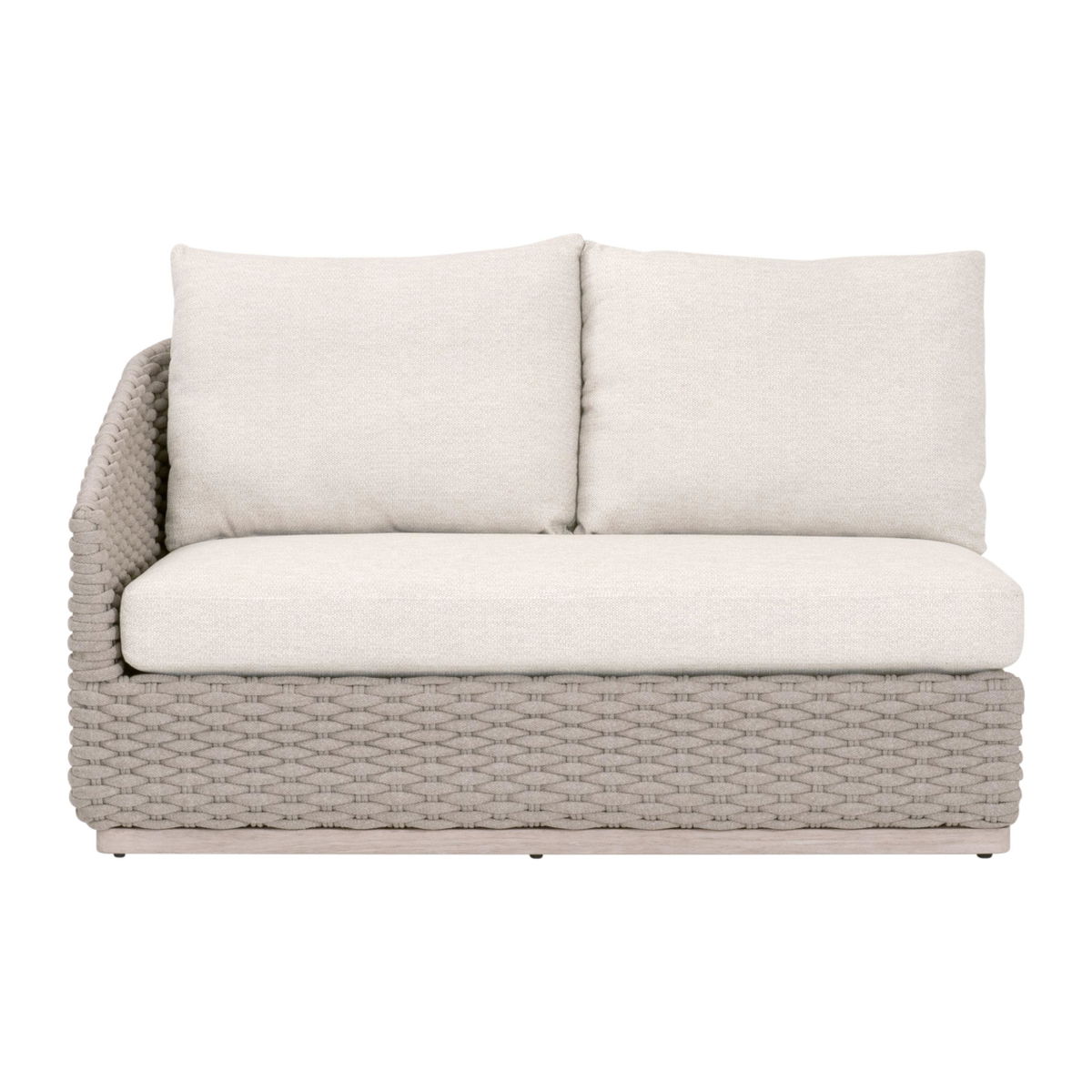 Caspian Outdoor Modular Left Facing 1-Arm Sofa, Seating by Essentials for Living, 58" width x 36" height x 36" depth View 1