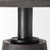 Maxwell 54' Round Pedestal Dining Table | Modern | Brown Wood & Brown Wood/Metal | Seats 4, by Mercana, 54" length x 54" width x 30" height thumbnail 5