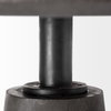 Maxwell 54' Round Pedestal Dining Table | Modern | Brown Wood & Brown Wood/Metal | Seats 4, by Mercana, 54" length x 54" width x 30" height thumbnail 5