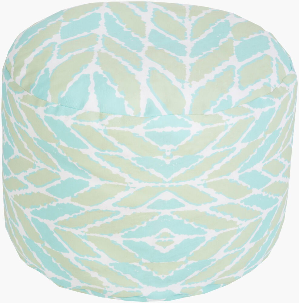 Rain Pouf, Ottoman by Surya, 20" width x 13" height
