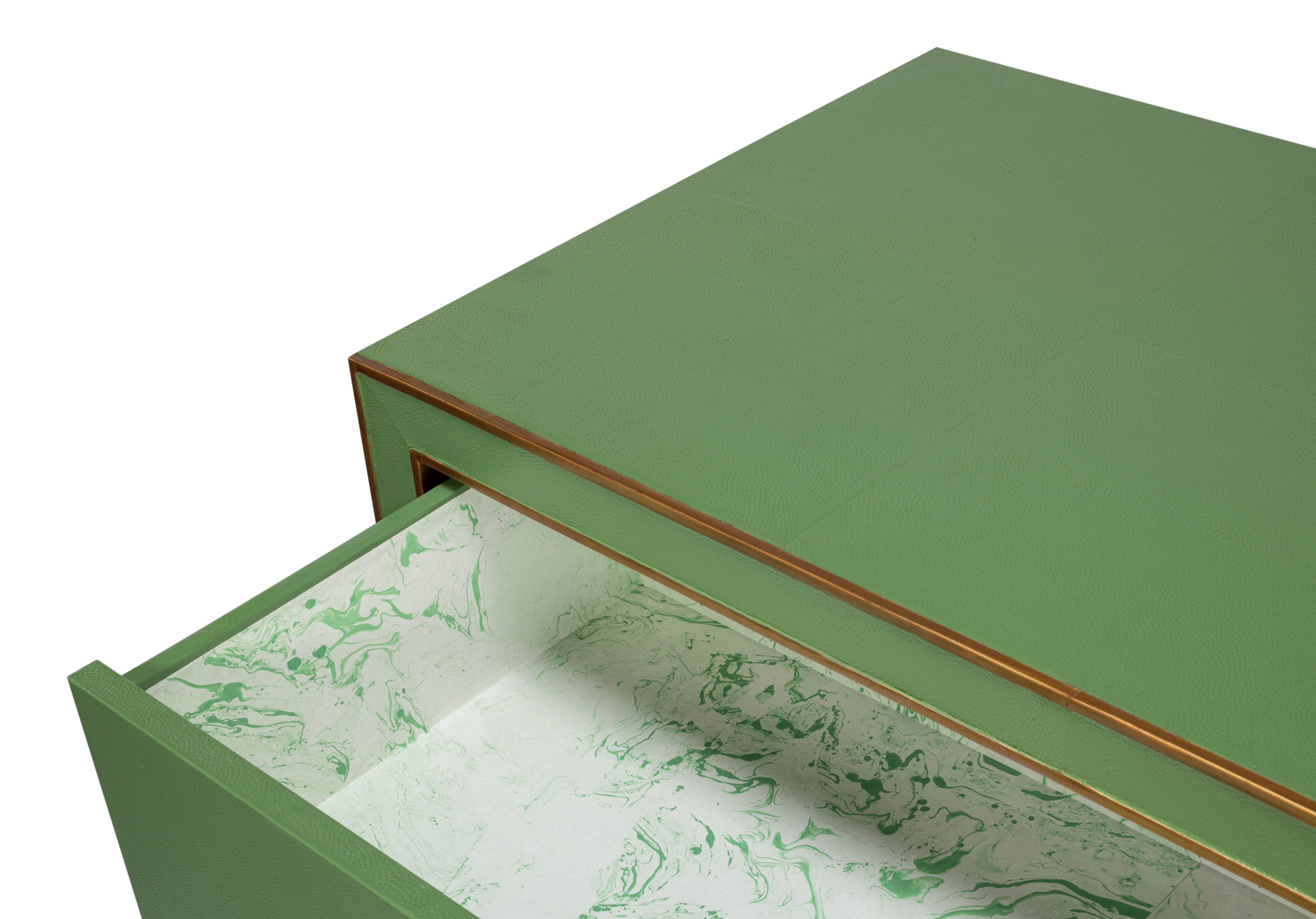 Gabriella Chest Of Drawers, Watercress, Cabinets & Chest by Sarreid, 76" length x 22" width x 40" height View 11
