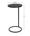 Brunei Round Accent Table, Side & End Table by Uttermost, 12.5" width x 24" height x 12.5" depth thumbnail 3