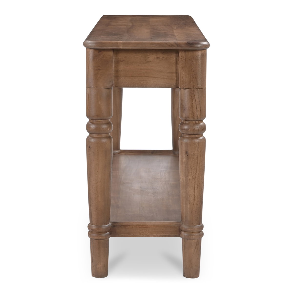 Russet Console Table Brown, by Moe's Home, 65" width x 30" height x 16" depth View 3
