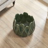 Petal Pinch Indoor-Outdoor Bowl, Decorative by Uttermost, 15" width x 11.5" height x 15" depth thumbnail 3
