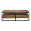 Vancouver Coffee Table Light Brown, by Moe's Home, 52" width x 17" height x 26" depth thumbnail 1