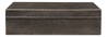 Gatsburg  Shagreen Box  Ant.Grey S/2, by Sarreid, 6" length x 1' width x 3" height thumbnail 3