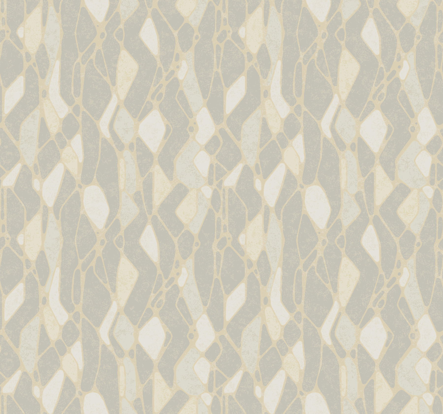Stained Glass Grey Wallpaper, by York Wall, 27' length x 2'3" width x 0.02" depth View 1