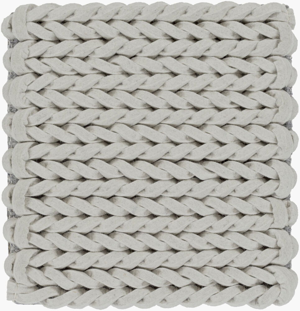 Anchorage Handmade Rug, by Surya, 1'6" length x 1'6" width