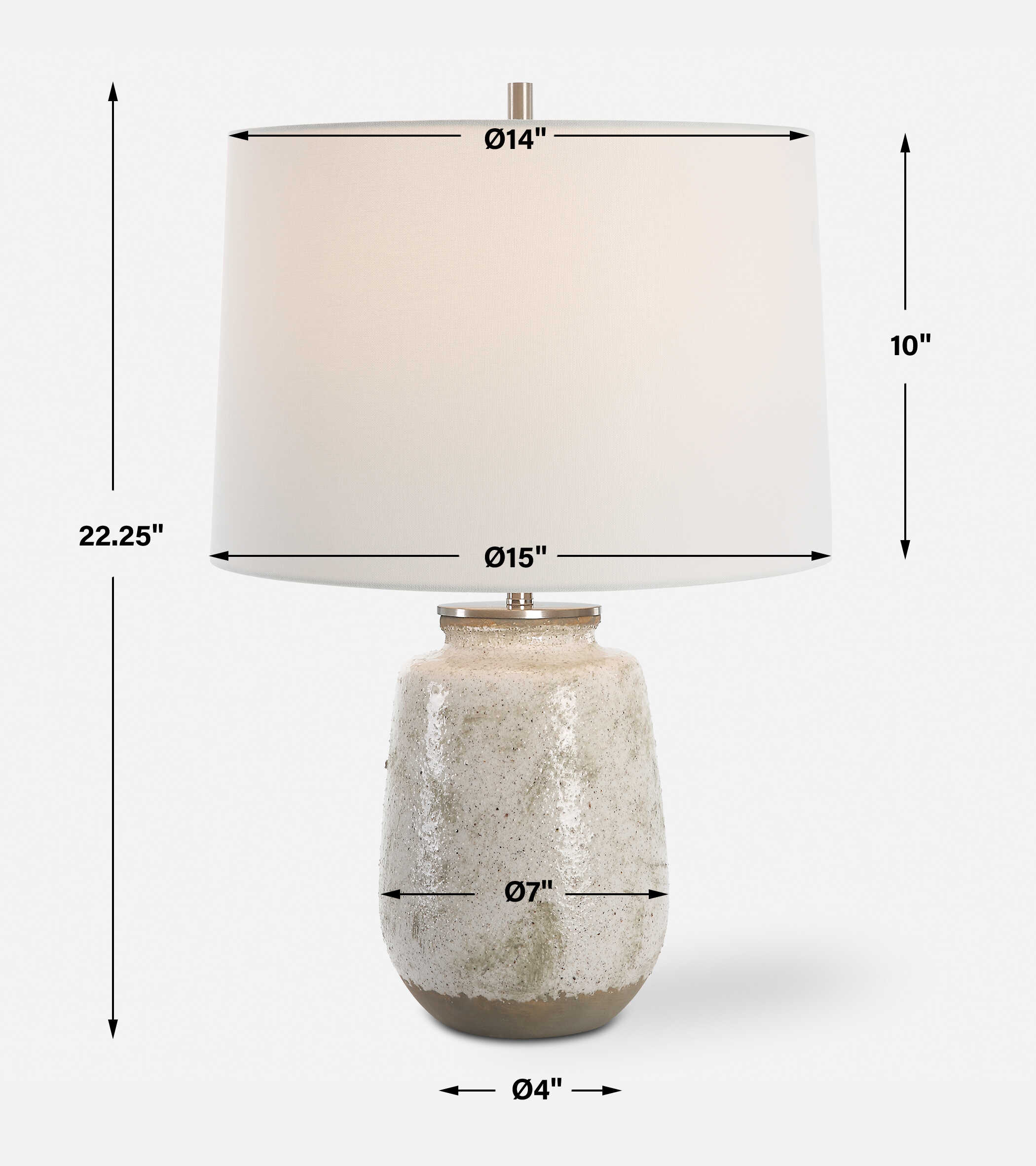 Medan Taupe & Gray Table Lamp large image 