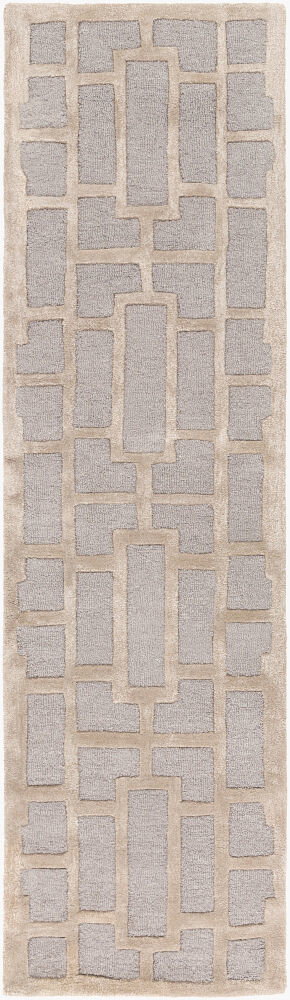 Arise Handmade Rug, by Surya, 8' length x 2'3" width