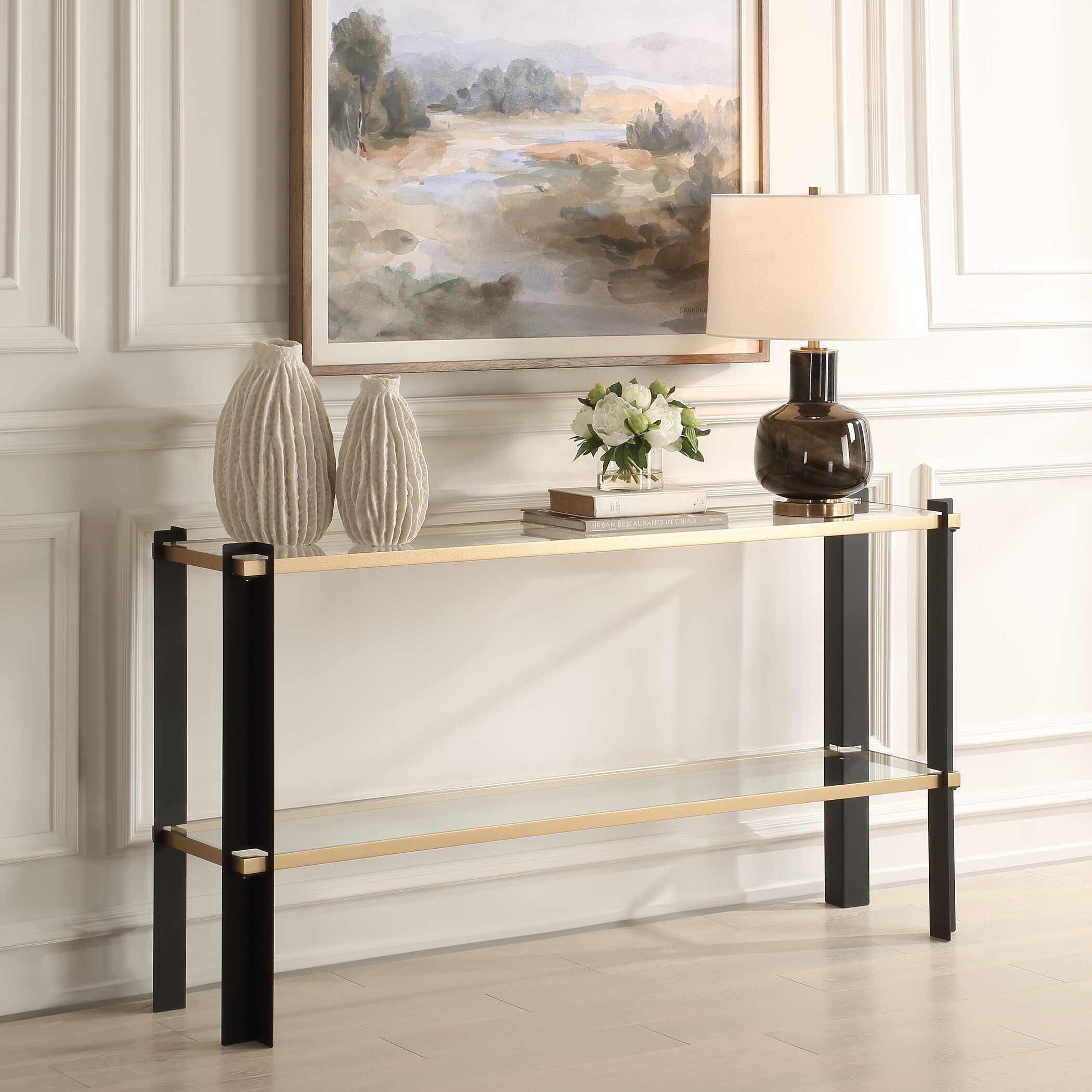 Cunene Contemporary Console Table large image 