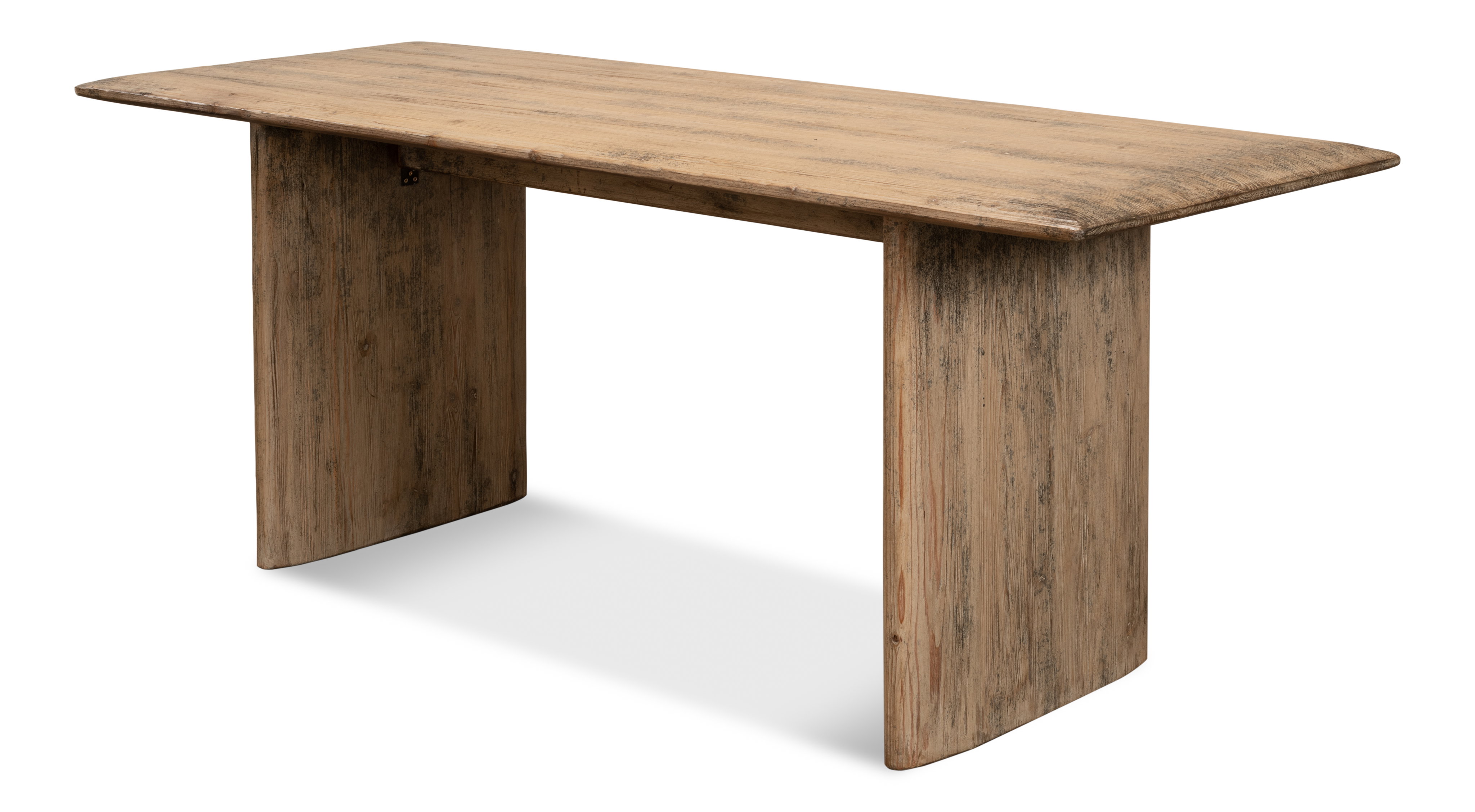 Andre Dining Table, Natural, by Sarreid, 79" length x 31" width x 31" height View 9