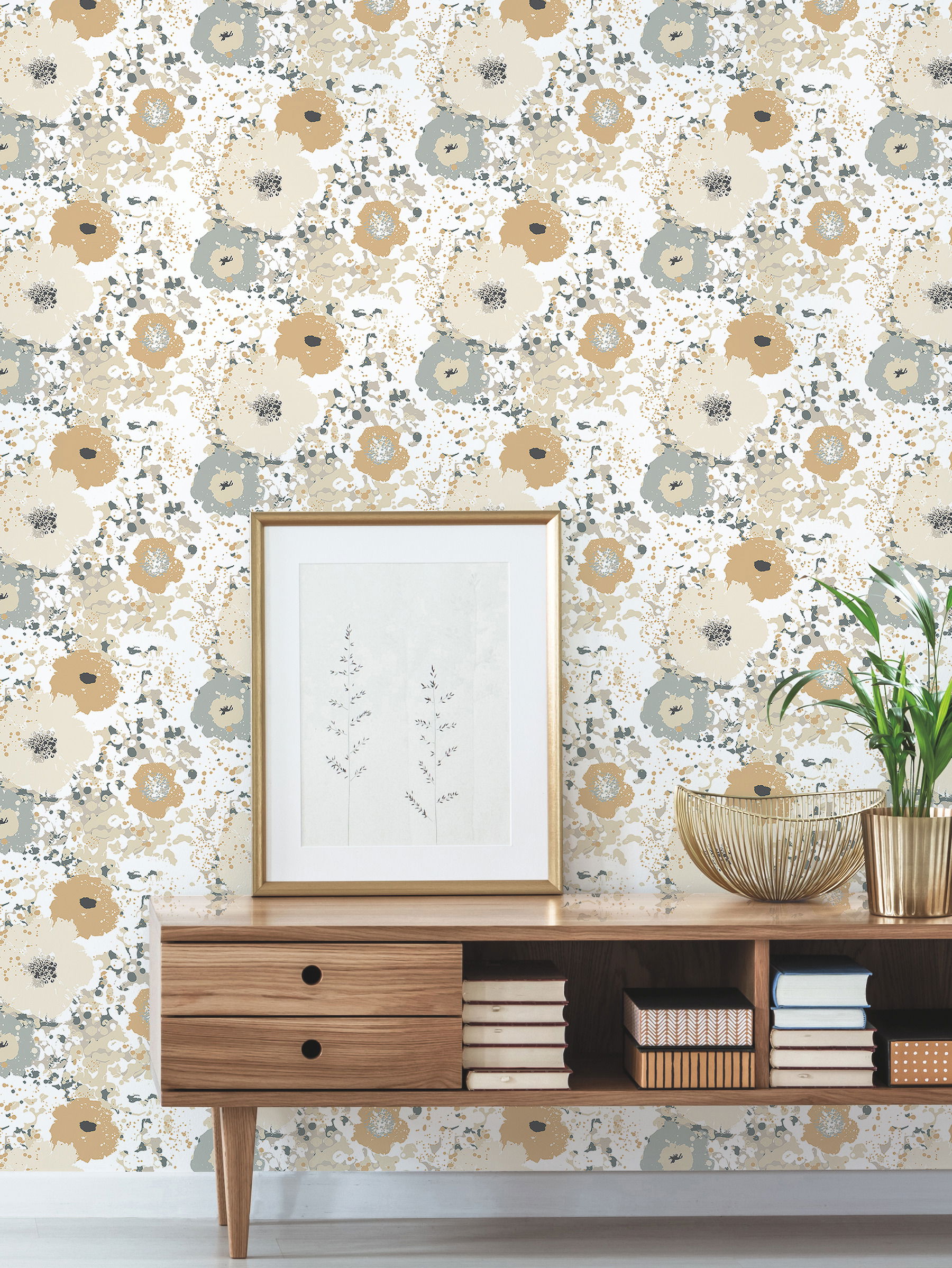 Spontaneity Metallic Wallpaper large image 
