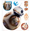 Star Wars The Force Awakens Ep VII Bb-8 Peel & Stick Giant Wall Decal, by York Wall, 1'6" length x 1'8" width x 0.02" depth thumbnail