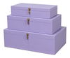 Cosmos Nesting Boxes,S/3,Lilac thumbnail 0