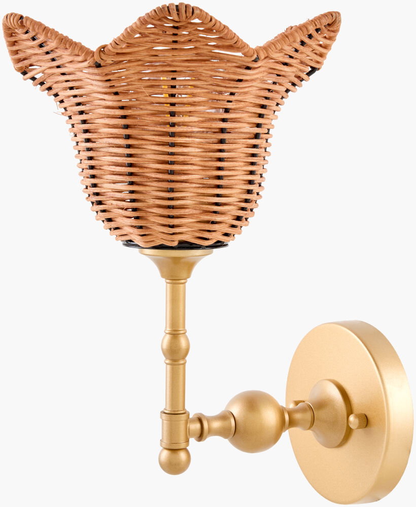 Fuori Wall Sconce, by Surya, 8" length x 10" width x 12" height