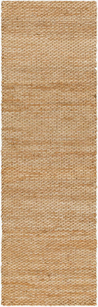 Coil Natural Handmade Rug, by Surya, 8' length x 2'6" width
