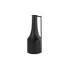 Aubrey Small 14.0H Black Iron Flower Vase, Decorative Jar by Mercana, 5.5" length x 5.5" width x 14" height thumbnail 1