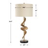 Rams Horn Table Lamp, by Uttermost, 15" width x 33.5" height x 15" depth thumbnail 3