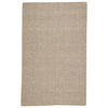 Chael Natural Solid Gray/ Beige Area Rug thumbnail 0
