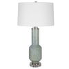Imperia Aqua Gray Table Lamp, by Uttermost, 17" width x 30" height x 17" depth thumbnail 1