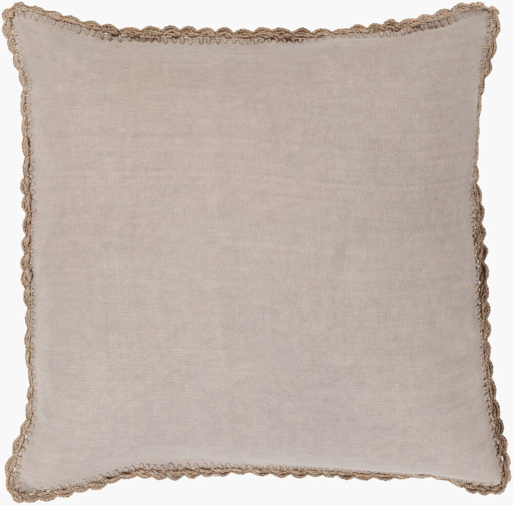 Elsa Accent Pillow Down, Decorative Pillow by Surya, 22" length x 22" width