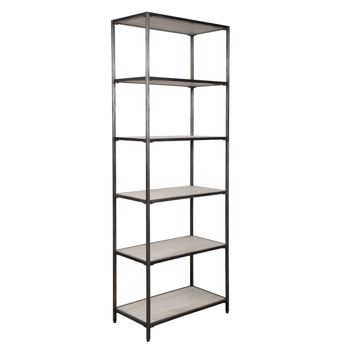 Baldwin Industrial Etagere, Shelving & Bookcase by Uttermost, 31" width x 87" height x 16" depth View 4