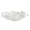 Wave Crest White Outdoor Bowl, Decorative Tray by Uttermost, 20" width x 4" height x 20" depth thumbnail 6