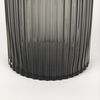 Dawn Short Smokey Black Glass Vase thumbnail 9
