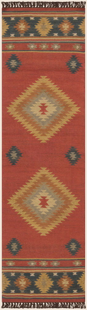 Jewel Tone Handmade Rug large image 