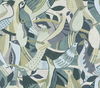 Fauvist Flock Green Wallpaper thumbnail 0