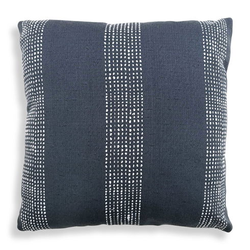 Caper Slate Blue Outdoor Pillow