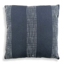 Online Designer Business Caper Slate Blue Outdoor Pillow