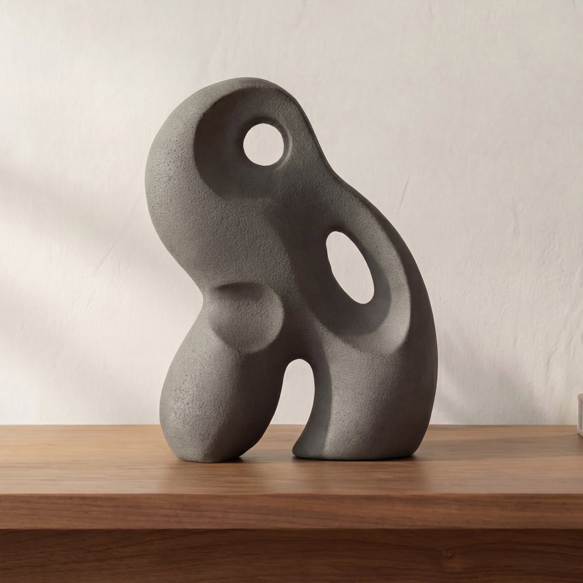 Dara Ecomix Sculpture Charcoal, Figurines & Statue by Moe's Home, 12.5" width x 18" height x 5" depth View 7