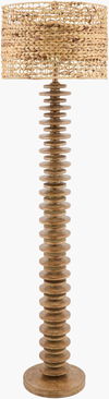 Ukwi Accent Floor Lamp, by Surya, 18" width x 65" height thumbnail
