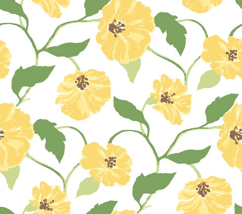 Jungle Garden Lemon Grove Peel & Stick Wallpaper