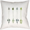 Arrows Accent Pillow, Decorative Pillow by Surya, 18" length x 18" width thumbnail