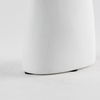 Rylee 11.6H White Ceramic Vase thumbnail 7