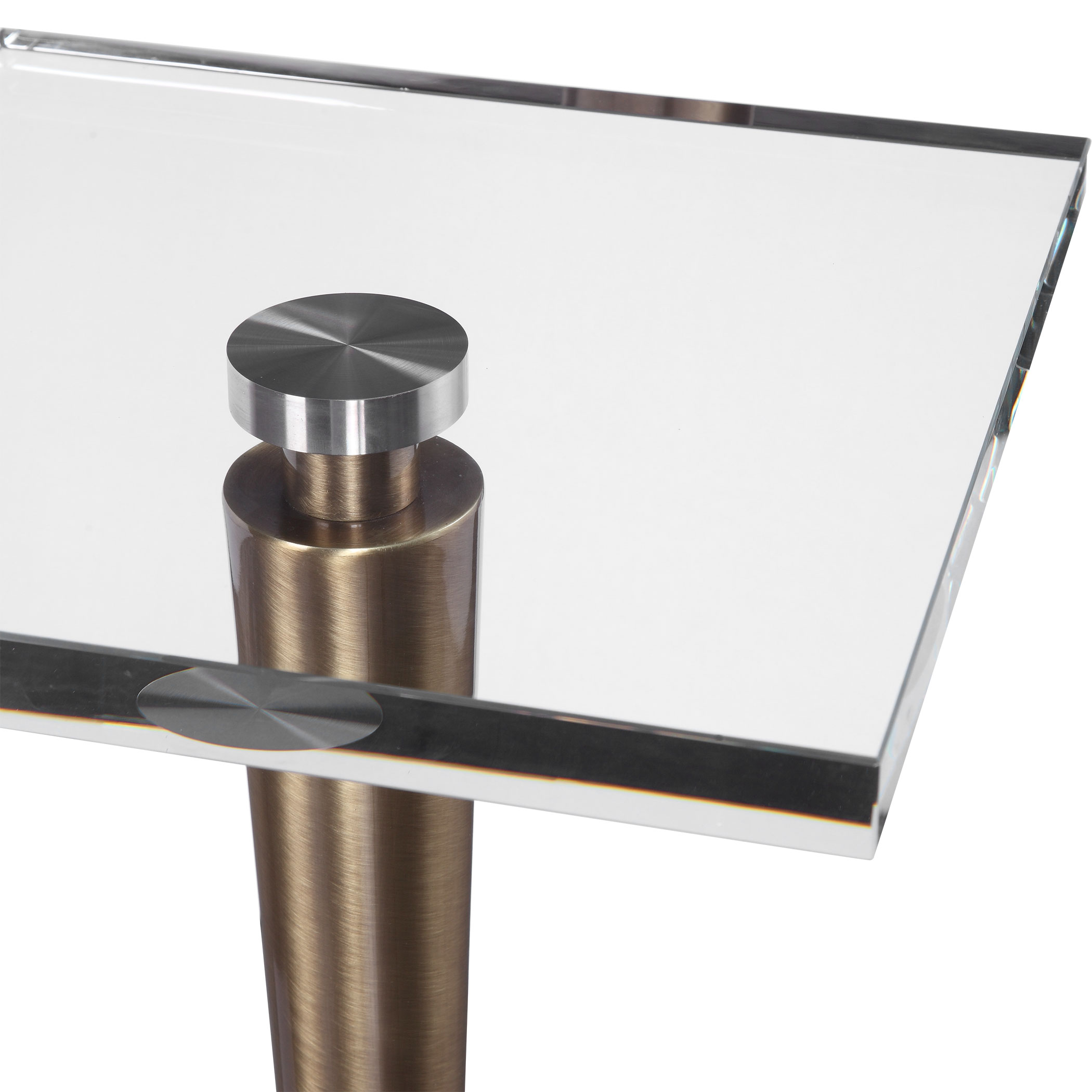 Campeiro Brass Drink Table large image 