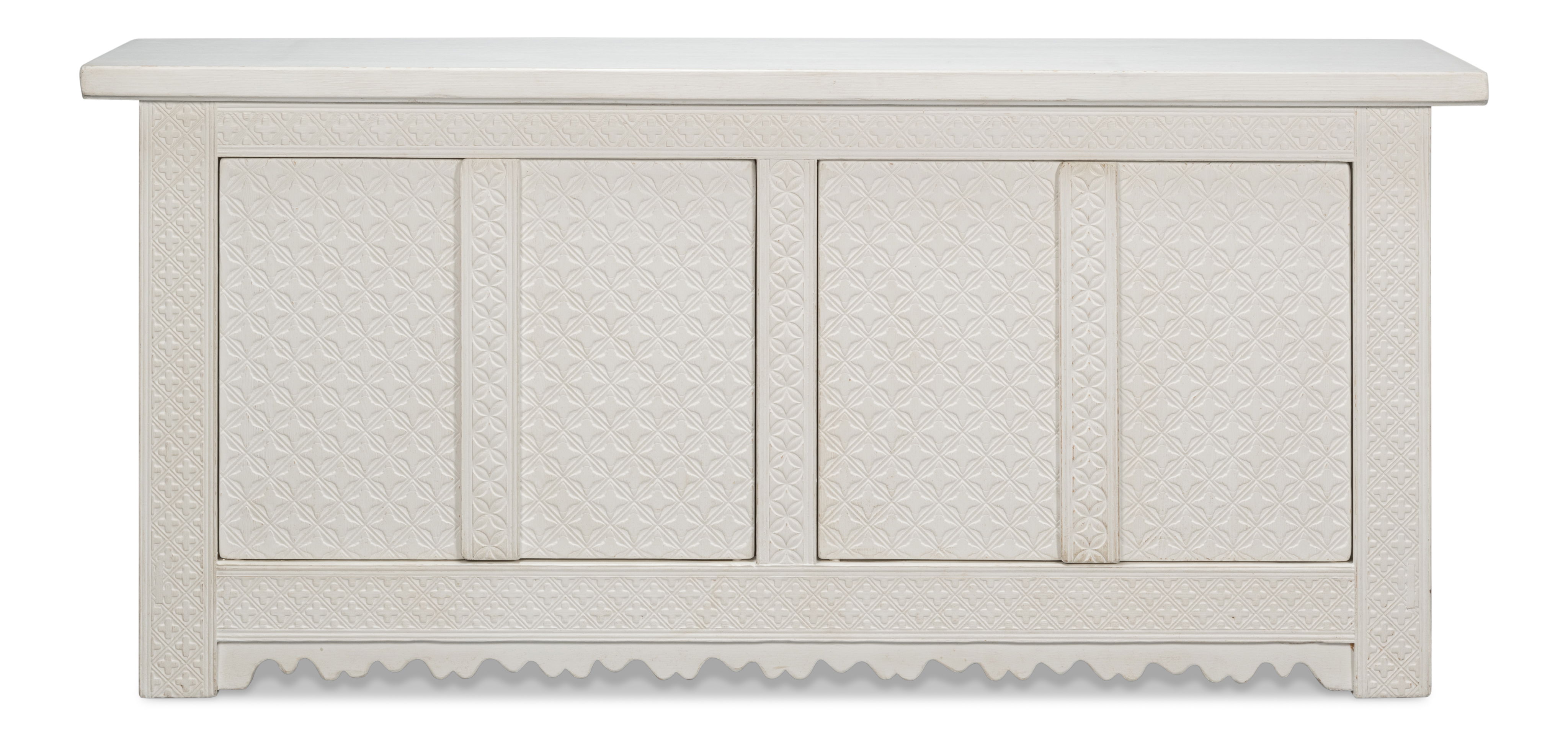 Persian Sideboard, Antique White large image 