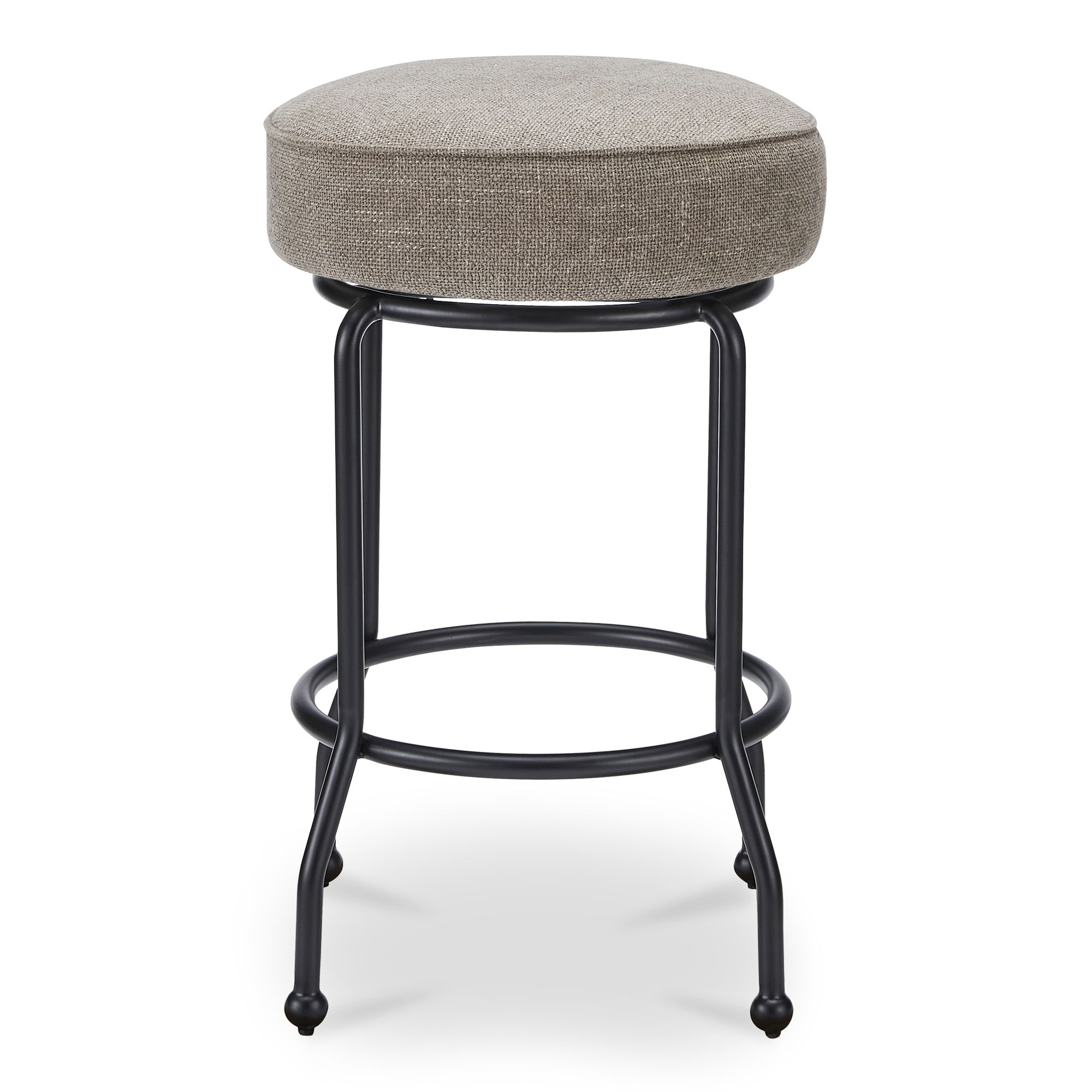 Kelsey Swivel Counter Stool Light Brown, Counter & Bar Stool by Moe's Home, 19.7" width x 27.4" height x 19.7" depth View 1